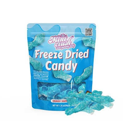 Gefriergetrockneter knuspriger Hai